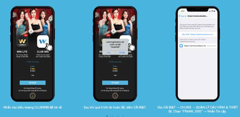 Tải App W88 Lite và Club W88 – Cá Cược Đỉnh Cao Mọi Lúc, Mọi Nơi 5 Club W88 tren iOS