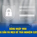 Huong Dan Dang Nhap W88 Truy Cap Nhanh Tien Loi
